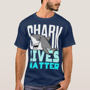 Camiseta Guardar Ativista Animal de Consciência de Tubarões