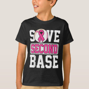 Camiseta Guardar Cancer de Leitura do Jogador de Basebol Ba