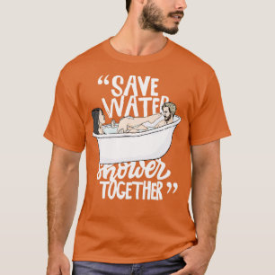 Camiseta Guardar chá de água juntos