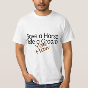 Camiseta Guardar Um Cavalo Andar Um Alcance
