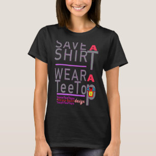 Camiseta Guardar Um Visto De Arranjo Um Teaseteops De Tee