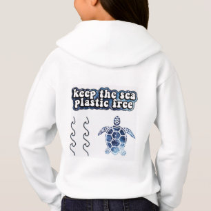 Camiseta GUARDE AS TARTARUGAS, MANTENHA o Hoodie de plásti