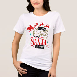 Camiseta Guarde Papais noeis Da Viagem De Natal