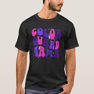 Camiseta Guardiã de Cores Mamãe Groovy Guardiã Mãe de um Gu