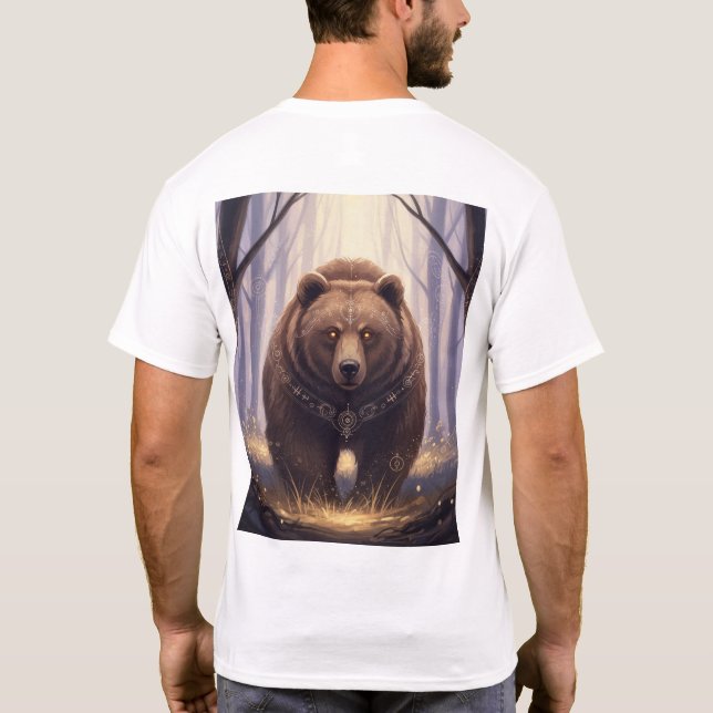 Camiseta Guardiã do Espírito do Urso (Verso)