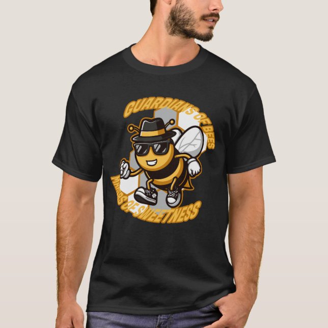 Camiseta guardiães das abelhas - apicultor (Frente)