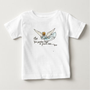 Camiseta Guardian Angel Watercolor Gracefulosamente Perto