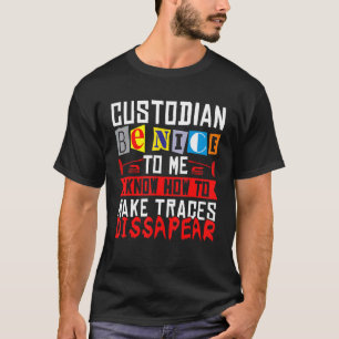 Camiseta Guardião Cleaner É Bom Para Mim Eu Sei Como