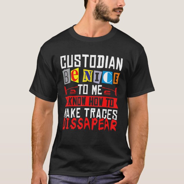 Camiseta Guardião Cleaner É Bom Para Mim Eu Sei Como (Frente)