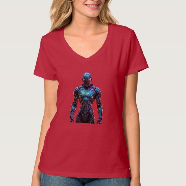 Camiseta Guardião Criptografe Tudo (Frente)