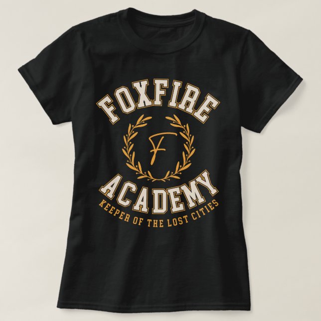 Camiseta Guardião da Academia Foxfire das cidades perdidas (Frente do Design)