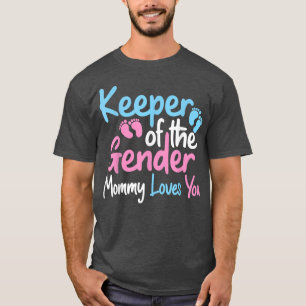 Camiseta Guardião Da Mamãe De Gênero Te Ama Um Sexo Engraça