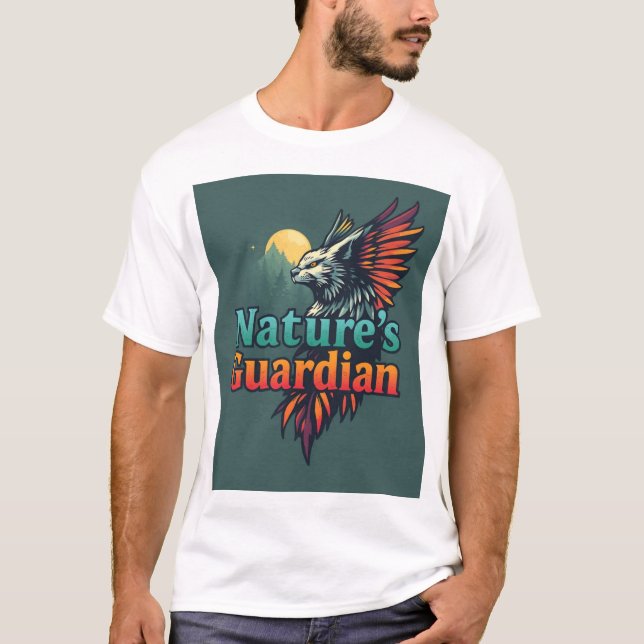 Camiseta Guardião da Natureza (Frente)