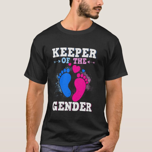 Camiseta Guardião da Revelação do Gênero do Bebê (Frente)