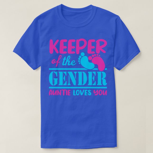 Camiseta Guardião Da Tia Do Gênero Te Ama (Frente do Design)