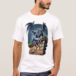 Camiseta Guardião das Alturas: Um Trabalho de arte de Gótic