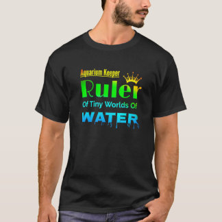 Camiseta Guardião de Aquário Governante de Mundos Minúsculo