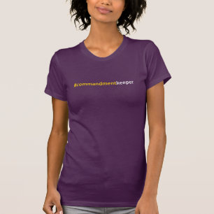 Camiseta Guardião de Compromisso de Citação de Bíblias de T