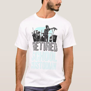 Camiseta Guardião de custódia aposentado guarda escolar apo