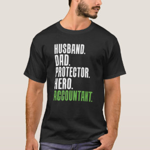 Camiseta Guardião de Imposto Hero do Defensor do Pai Husban