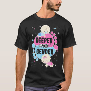 Camiseta Guardião Do Anúncio Do Sexo Do Bebê Parte