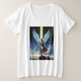 Camiseta Guardião do Arcanjo Miguel do Portão Celestial