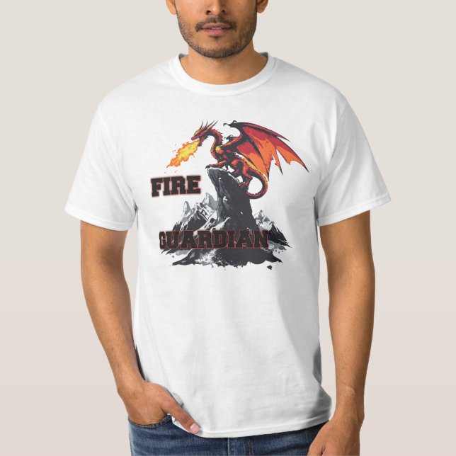 Camiseta Guardião do Fogo (Frente)