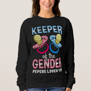 Camiseta Guardião Do Gênero Pepere Ama Você Chá de Bebê 