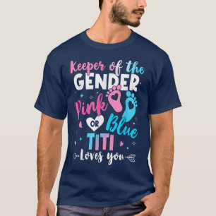Camiseta Guardião do Gênero que Titi ama a Revelação do Gên