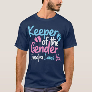 Camiseta Guardião Do Gênero Que Vovô Te Ama Um Gende Engraç
