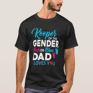 Camiseta Guardião do Rosa de Gênero ou do Pai Azul te ama