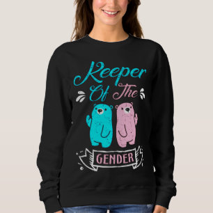 Camiseta Guardião do Urso de Pelúcia Rosa e Azul do Gênero