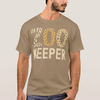 Camiseta Guardião do Zoológico Animais do Safari Zoológico