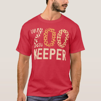 Camiseta Guardião do Zoológico Animais Safari - criativo
