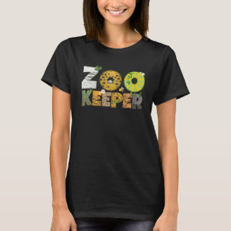Camiseta Guardião do Zoológico Estampa de Animal da Vida Se