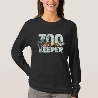 Camiseta Guardião do Zoológico Floresta Tropical Selvagem A