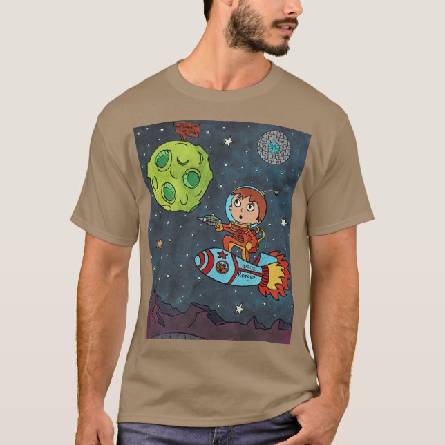 Camiseta Guardião Espacial (Frente)