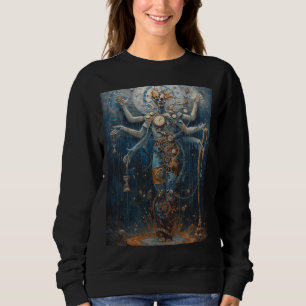 Camiseta Guardião Eterno do Tempo Divindade Surrealista de 
