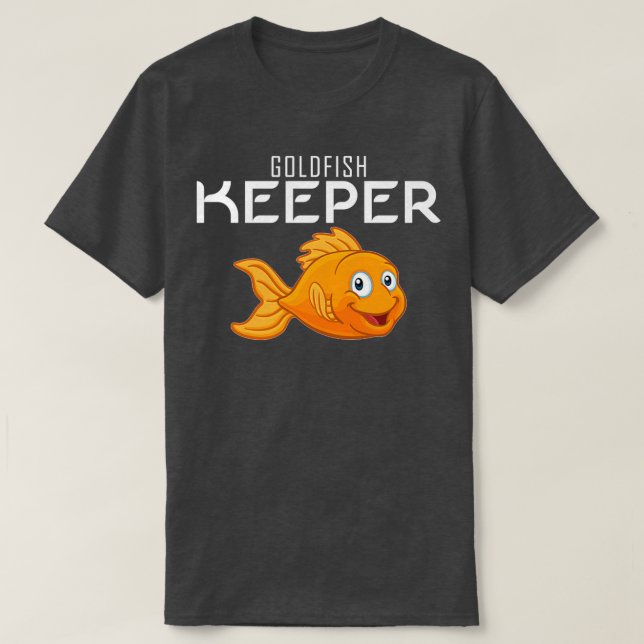Camiseta Guardião Goldfish Lover Pesca Aquarista (Frente do Design)