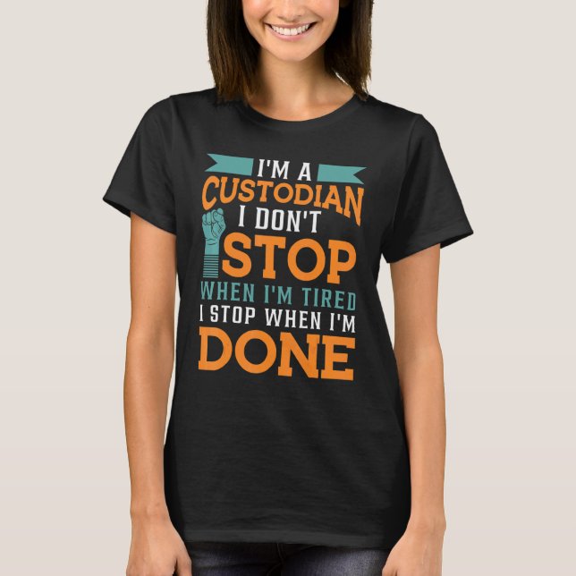 Camiseta Guardião que paro quando acabo de agradecer (Frente)