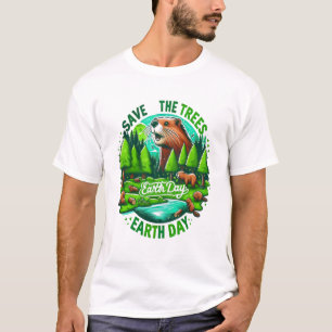 Camiseta Guardiões da Floresta: Iniciativa do Dia da Terra