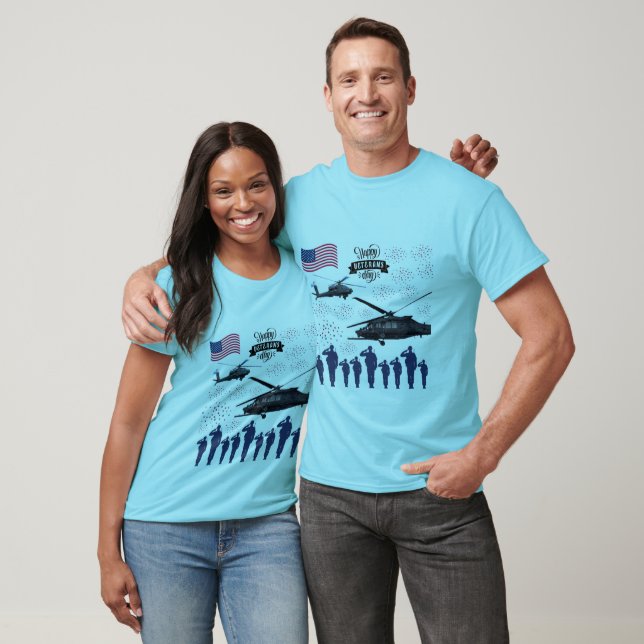 Camiseta Guardiões da Liberdade azul (Unissex)