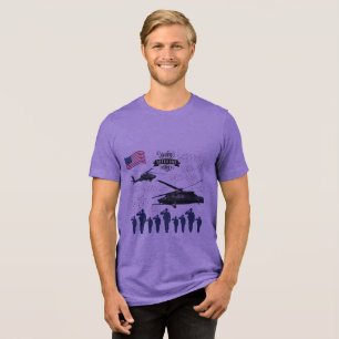 Camiseta Guardiões da Liberdade roxo