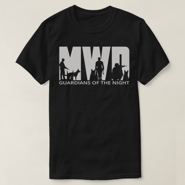 Camiseta Guardiões MWD Da Noite (Frente do Design)