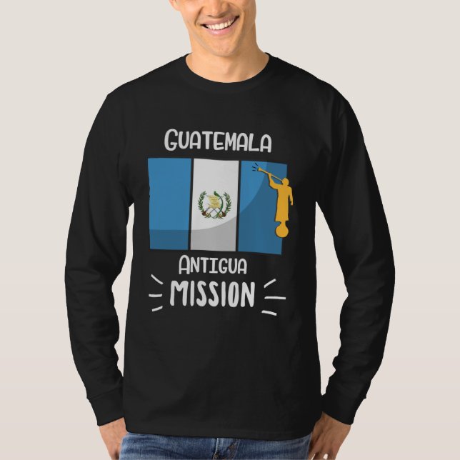 Camiseta Guatemala Antigua Mormon LDS Mission Missionary (Frente)