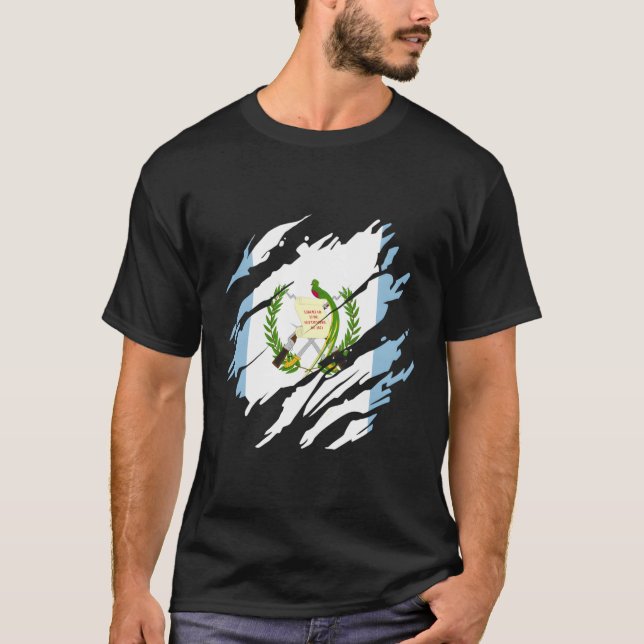 Camiseta Guatemala Flag (Frente)
