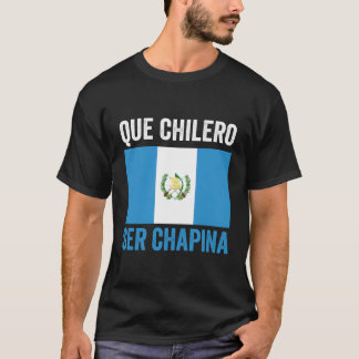 Camiseta Guatemala Flag Map Women Girl Chapina C