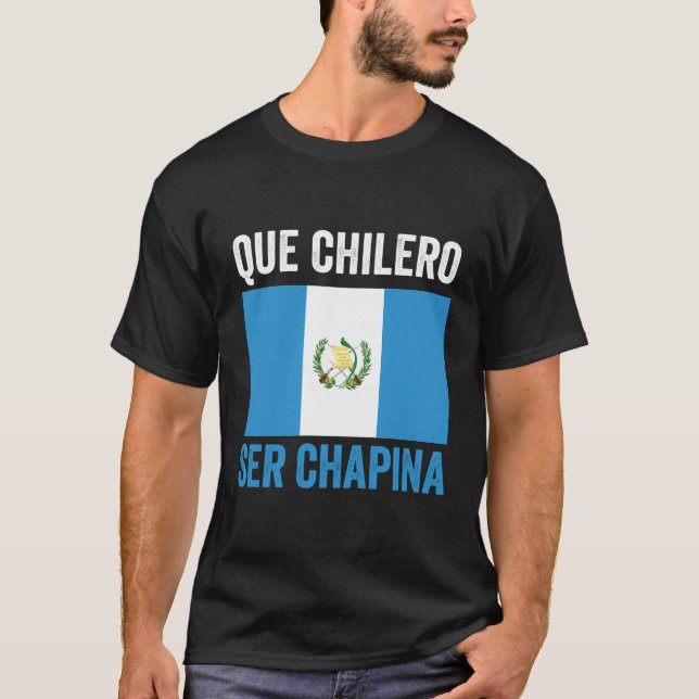 Camiseta Guatemala Flag Map Women Girl Chapina C (Frente)
