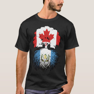 Camiseta Guatemala: Guatemala, Canadá, raízes de árvores