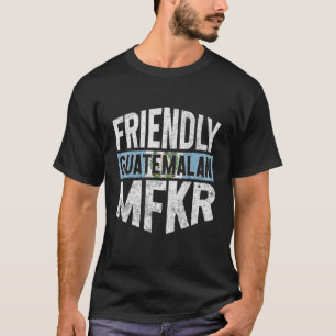 Camiseta Guatemala sinaliza homens e mulheres guatemaltecos